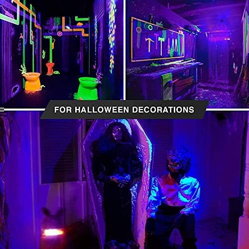 4 Pack BlueX LED PAR20 Flood Purple Light Bulb - 8W (65Watt Equivalent) - Dimmable - E26 Base Purple LED Lights, Party Decoration, Porch, Home Lighting, Holiday Lighting, Flood Lights - Image 4