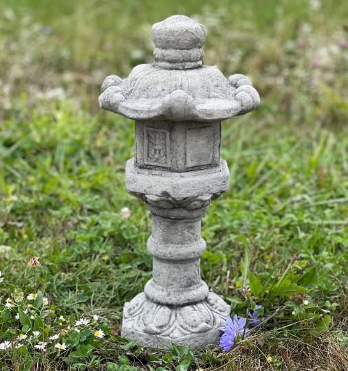 Oriental Lantern Statue Japanese Pagoda Zen Garden Decor Asian Garden Ornament Buddhist Stone Lantern Yard - Image 4