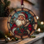 Santa Giving Presents Acrylic Suncatcher - Image 5