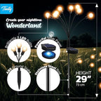 TIALLY 6 Pack 48 LED Firefly Lights Solar Outdoor - Image 4