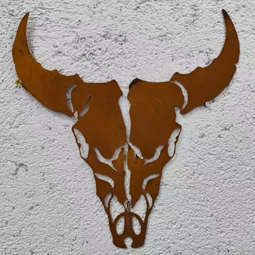 Metal Garden Wall Art Sign - Outdoor Iron Wall-Mounted Decor for Courtyard, Garden Fence & Patio - Weather-Resistant Rustic Metal Sign for Seasonal & Holiday Decoration - Image 5