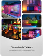 Onforu RGBW LED Flood Light DIY Color Changing Uplights with Remote, 6 Pack - Image 4