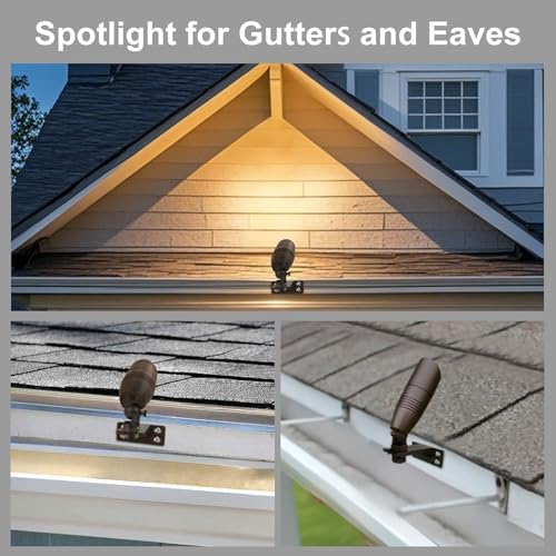 Gutter Brackets with 1/2" NPT Thread for House Gutter Lights - Image 4