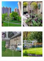 Wind Spinner, Outdoor Metal Windmill Spinner - Yard Art Spinner Wind Catchers Sculpture for Patio, Lawn & Garden Decor，Yard Garden Large Yard Art Kinetic Windmill for Outside. Size:90CMx30CM - Image 5
