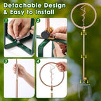 34" Ornamental Sprinkler, 360° Rotating, Wave Spiral - Image 6
