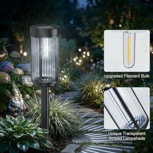 Sparkblaze Solar Garden Lights, 12 Pack, Cold White - Image 2