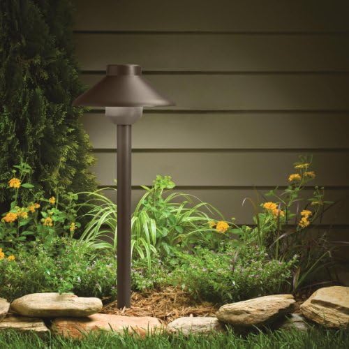 Kichler Llenita LED Landscape Path Light, Architectural Bronze - Image 2