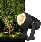 Outdoor LED Beam Spotlight - 10W Long Range Narrow Wall Lamp, IP65 Waterproof Adjustable Projection Light, for Bridge Billboard Exterior Building Lighting,Red 10W(12V) by Unknown