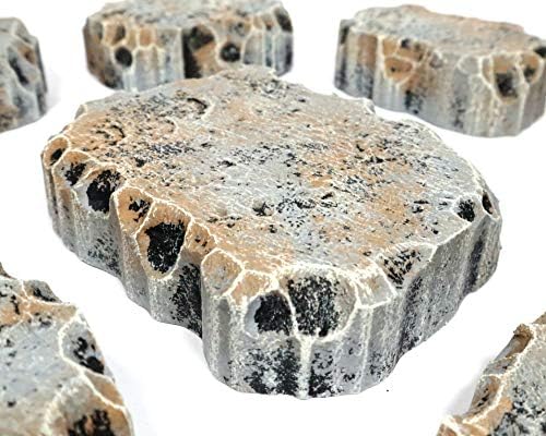 Handmade Stone Gray Rock Stacking Modular Hills Set - Handmade Terrain for Tabletop War Games and TTRPGs - Image 7