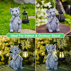 Goodeco Dragon Garden Statue Outdoor with Solar Lantern - Image 7