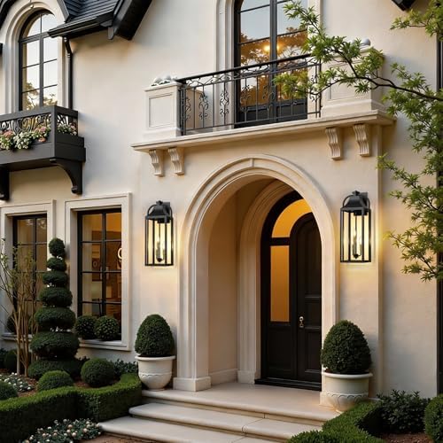 24” Wall Sconces Set of Two, Extra Large Outdoor Lights for House - Image 4