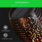 GeRRiT Solar Flickering Dancing Flame Lights Waterproof Solar Torch Lights for Outdoor Garden Patio Pathway Yard Driveway Halloween Decorative (4,12led) - Image 4