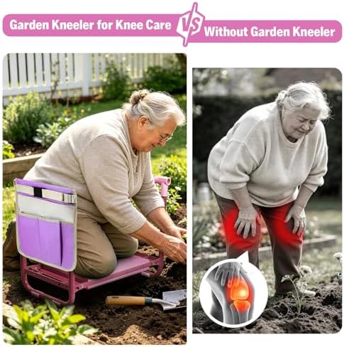 Garden Kneeler and Seat & Claw Cultivator Tiller - Image 4