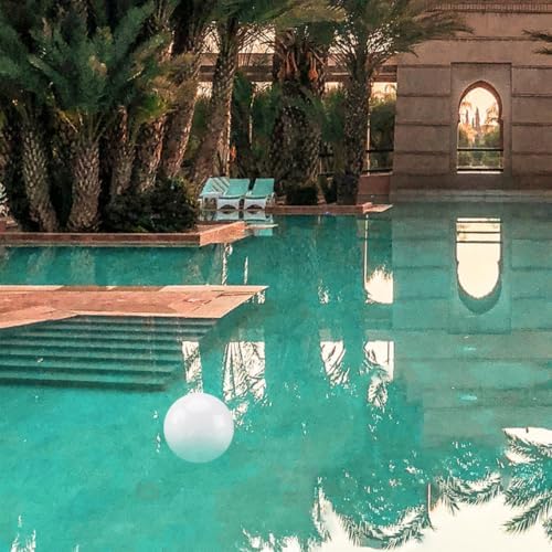 Uonlytech 3pcs Solar Globe Lights Led Floating Pool Lamp for Decoration Durable White Light for Garden and Park Use - Image 5