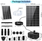 7.5W Solar Fountain Pump with 6 Adjustable Spray Modes - Image 2