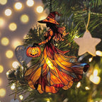 Jack-o'-Lantern Witch Acrylic Suncatcher - Image 6