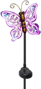 Crosslight Neon Butterfly LED Waterproof Outdoor Garden Stake Light - Decorative Electronic Light Garden Decor for Yard, Lawn, Patio, Deck, Pathway, Pond, Backyard - Image 6
