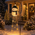 Solar Christmas Bell Lights, Cascading Waterfall Garden Stake Decor by Unknown