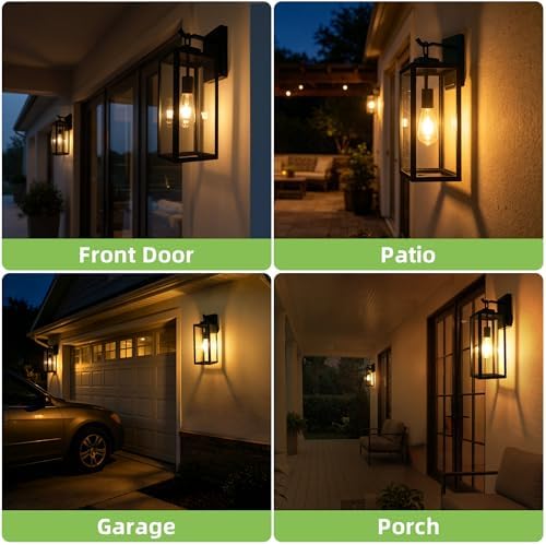 hykolity 18 Inch Outdoor Wall Light, Waterproof Lighting for House Exterior - Image 6