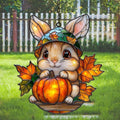 Cute Little Bunny Acrylic Suncatcher by AVAGAN