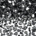 GasSaf 1/4 Inch Black Fire Glass Reflective Tempered Fireglass, 10 Pound by GasSaf