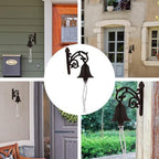 Cast Iron Wall Bell Yh02211 Rustic Hanging Doorbell - Image 4