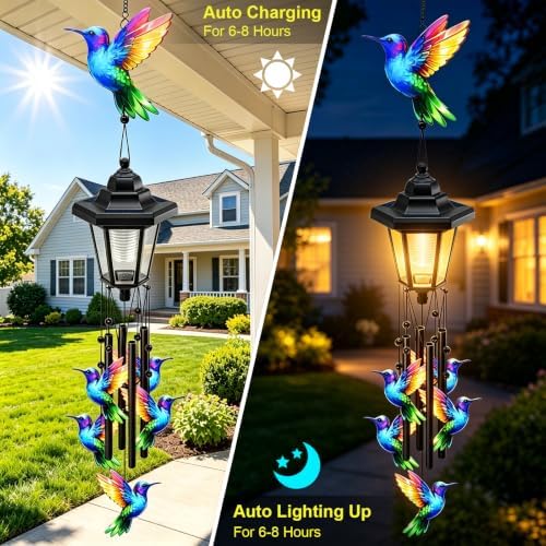 VOOKRY Wind Chime Gifts for Women Mom Grandma Wife Sister Daughter Neighbor - Image 5
