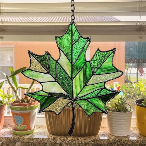 Maple Leaf Acrylic Suncatcher - Image 4