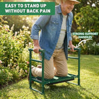 Garden Kneeler and Seat for Seniors – Heavy Duty Anti-Tip Gardening Stool - Image 5