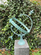 Garden Armillary Sundial Nautical Maritime Astrolabe Garden Decor by NauticalMart