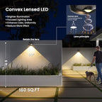 Solar Lights Waterproof IP65, Solar Stair Lights Outdoor Decor 8 Pack - Image 4