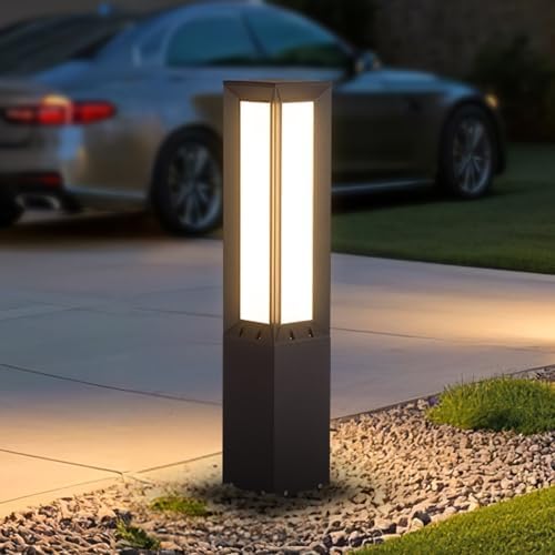 MVBT 31.5" Solar Pathway Lights Outdoor, Dusk to Dawn Landscape Path Lights by OutdoorLandscapeLight