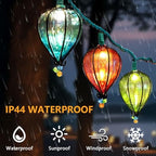 11FT Multicolor String Lights with 10 Bulbs, Waterproof (1PCS) - Image 2