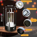 Cordless Table lamp, 4000mAh Battery Rechargeable Lamp (Black-2) - Image 3