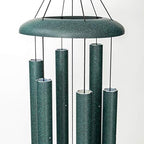 Corinthian Bells 44 Inch Green Deep Tone Wind Chimes for Outside, Large Outdoor Garden Wind Chime, Made in USA - Image 3