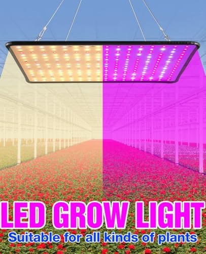Upgraded 2000W LED Grow Light, Full Spectrum, New-Gen High-Performance Diodes & Enhanced PPFD for Indoor Plants Veg/Bloom, Hanging Growing Lamp in 2x2 Grow Tent,B - Image 2