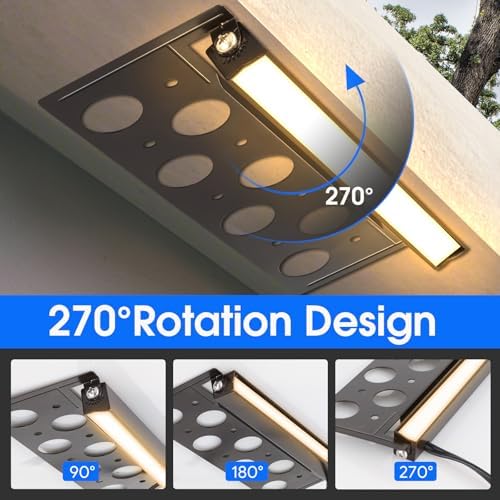 Energetic 7 Inch Retaining Wall Lights, Outdoor LED Step Lights, 4W Low Voltage Landscape Lighting, Waterproof Hardscape Lighting, 12V-24V AC/DC, 3000K Warm White, with Wire Breakers, FCC, 8 Pack - Image 4