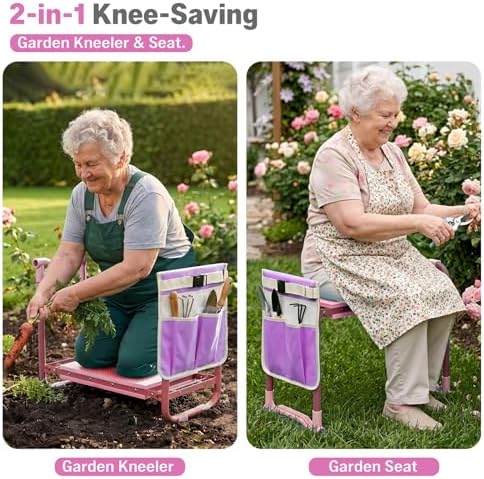 Garden Kneeler and Seat & Claw Cultivator Tiller - Image 3