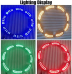 12W LED Ring Tree Light, Outdoor Waterproof Landscape Spotlight, Die-Cast Aluminum Tree Hug Uplights, for Garden Pathway Accent, Circular Wrap Around Lamp(Blue) - Image 7