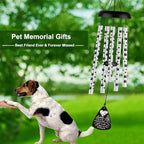 Dog Memorial Gifts for Loss of Dog Pet Bereavement Sympathy Gift Memorial Gifts for Dogs Wind Chime in Memory of Dog Remembrance Passing Away Gift, 32 inch - Image 3