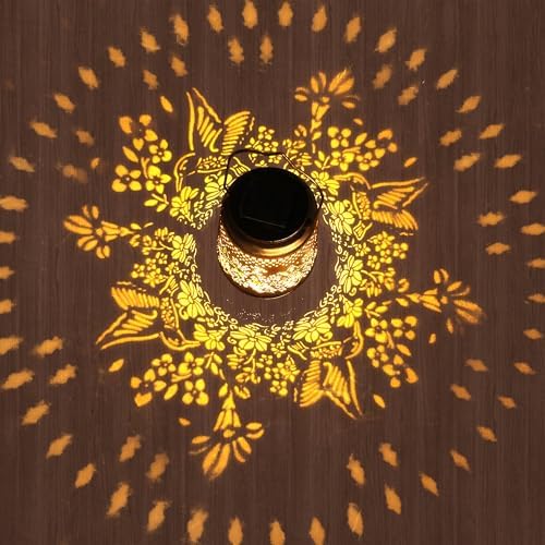 Solar Lanterns Outdoor Hummingbird Garden Decor, Birthday Gifts for Women - Image 3