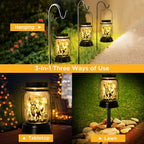 kyoryuger Golden Retriever Gifts for Women/Men Golden Retriever Solar Lanterns Dog Mom Birthday Dog Lover Lantern Pet Memorial Solar Garden Decor for Yard, Patio,Torches, Gifts for Mom - Image 4