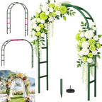 Thickened Rustproof Garden Arch Metal Trellis for Climbing Plants by ArtofMetalSoulofSpace