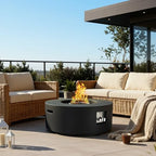 TLGREEN 30-Inch Round Propane Fire Pit Set, 50,000 BTU, 2-Piece - Image 5