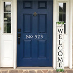 Unwelcome Porch Sign Go Away For Front Door Wooden Vertical Standing Hanging Decorations Spring Summer Farmhouse Outdoor Yard Housewarming Present 8x48inch - Image 6