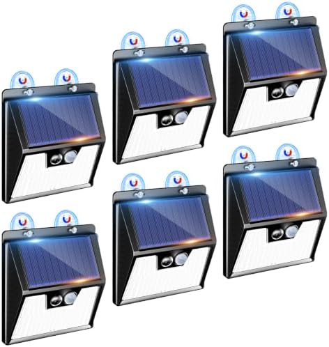 Peasur 176 LED Magnetic Solar Lights Outdoor Waterproof with Motion Sensor by Peasur