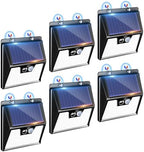Peasur 176 LED Magnetic Solar Lights Outdoor Waterproof with Motion Sensor by Peasur