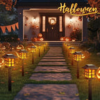 GIGALUMI Solar Lights Outdoor Waterproof 10 Pack, LED Garden Decor - Image 2