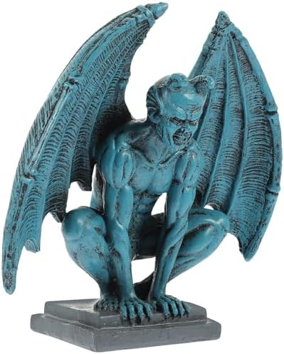 Halloween Gothic Resin Gargoyle Sculpture Garden Statue Decor by HOODANCOS