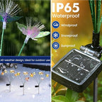 Solar Garden Lights,6Pack Swaying Butterfly Lights Garden Decor - Image 3